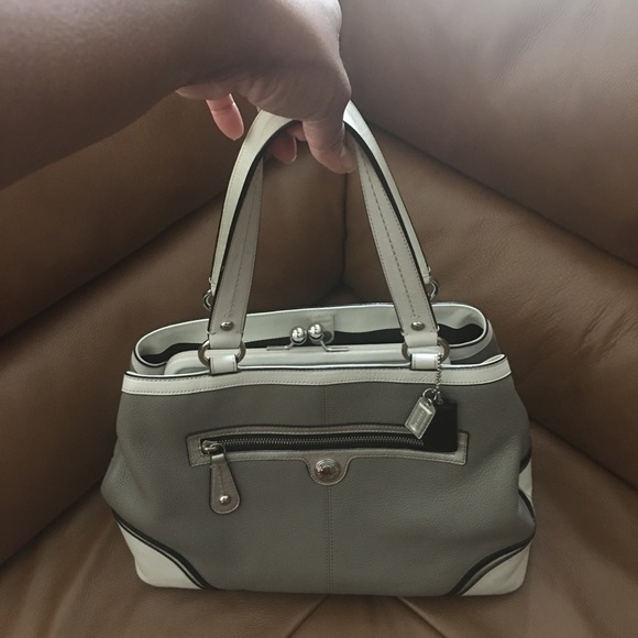 All Leather Coach Bag (EUC) - Picture 1 of 8